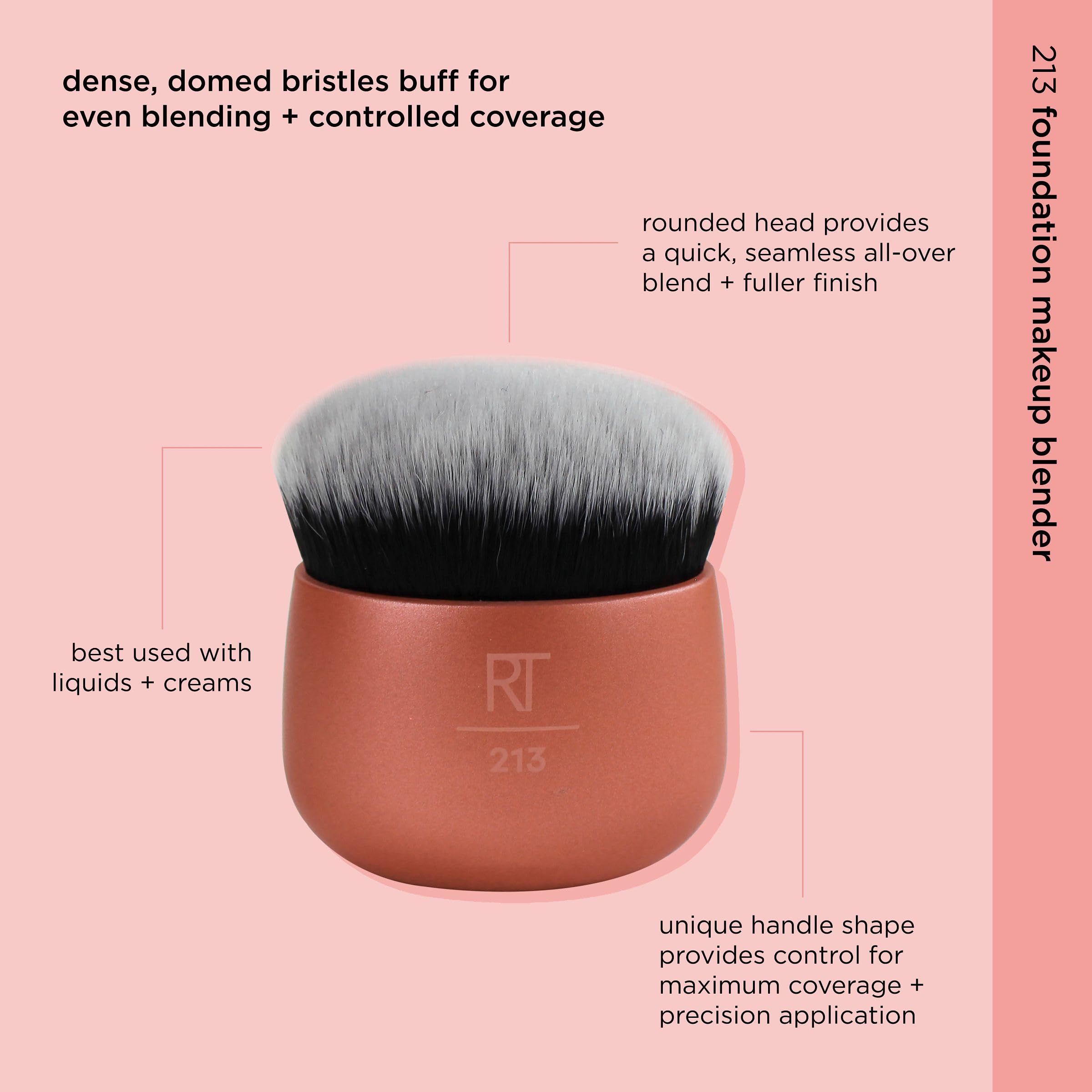 Amazon.com: Real Techniques Foundation Makeup Blender, Kabuki
